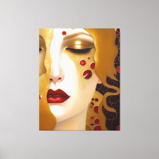 Golden Tears (Freya's Heartache) Reihe 2 Leinwanddruck