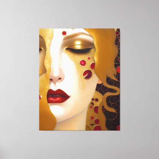 Golden Tears (Freya's Heartache) Reihe 2 Leinwanddruck (Vorderseite)