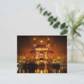 GOLDEN TEMPLE AMRISTAR POSTKARTE (Stehend Vorderseite)