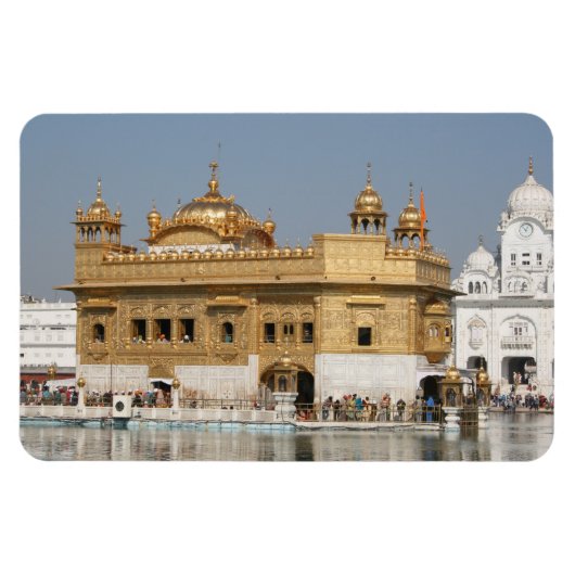 Golden Temple Harmandir Sahib Amritsar Nordindien Magnet (Horizontal)