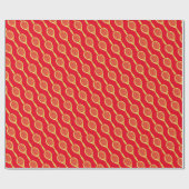 Golden Tennis Rackets Silhouetten Umschlagpapier Geschenkpapier (Flach)