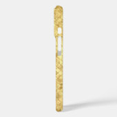 Golden Textured Tile Case-Mate iPhone Hülle (Rückseite / Links)