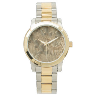 Golden Textures Watch Armbanduhr