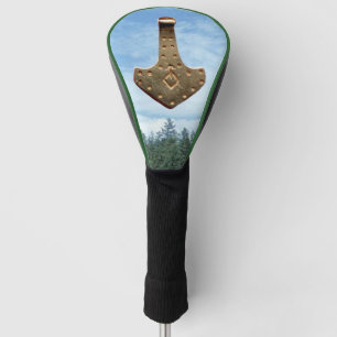 Golden Thammer Bäume Golfklubfahrer Abdeckung Golf Headcover
