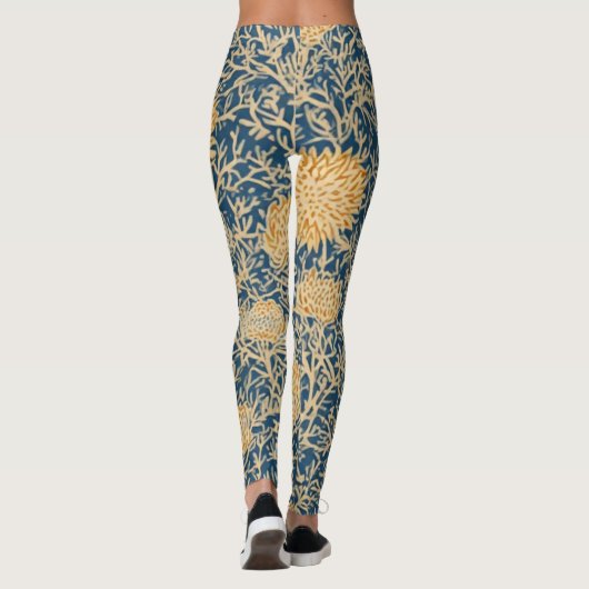 Golden Thistle Tangle - Leggings (Rückseite)