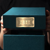 Golden Ticket Admin One Stars Number Entry Foxier Adressaufkleber