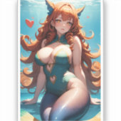 Golden Tide Verzauberung Aufkleber (Vorderseite)