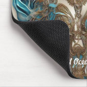 "Golden Tides Rise" Mousepad (Ecke)