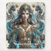 "Golden Tides Rise" Mousepad (Vorne)