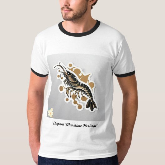 "Golden Tides" T-Shirt (Vorderseite)