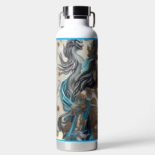 "Golden Tides" Trinkflasche (Vorderseite)