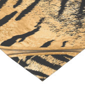 Golden Tiger Imitate Fell Cells Kurzer Tischläufer (Ecke)
