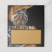 Golden Tiger Platzkarten (Außenseite Aufgefaltet)