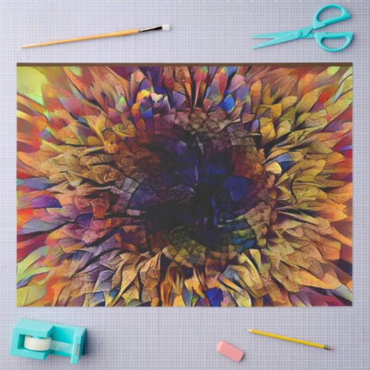 Golden Tiger Sonnenblumen Seidenpapier (Basteln)