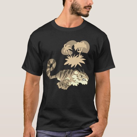Golden Tiger T-Shirt (Vorderseite)