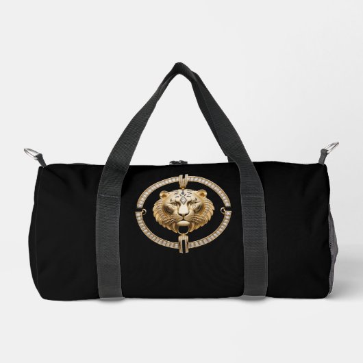 Golden Tiger Watch Duffle Bag (Vorderseite)
