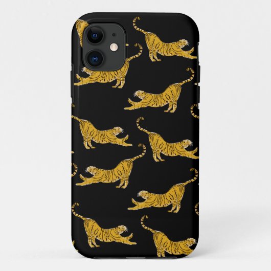 Golden Tigers Case-Mate iPhone Case (Rückseite)