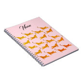 Golden Tigers Personalisiert Notizblock (Rechte Seite)