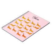 Golden Tigers Personalisiert Notizblock (Linke Seite)