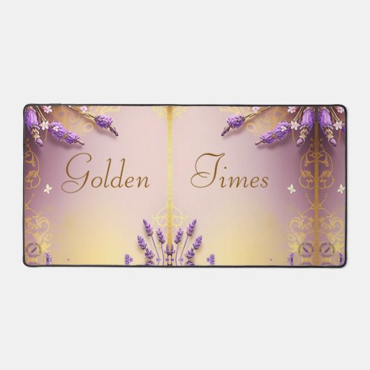 Golden Times Mel Mae Schmidt Stationery Schreibtischunterlage (Vorderseite)