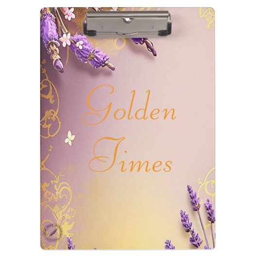 Golden Times Schmidt Stationery Klemmbrett (Vorderseite)