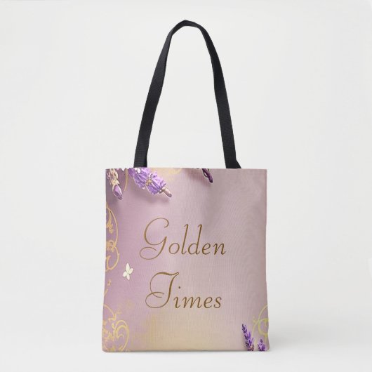 Golden Times Tote Bag Schmidt Stationery Tasche (Vorderseite)
