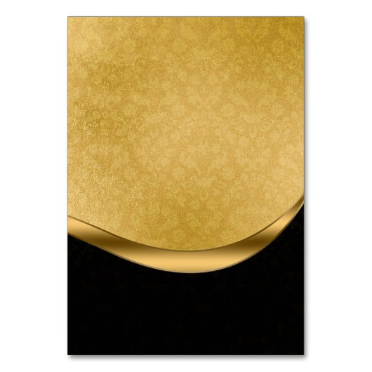 Golden Tischnummer (Rückseite)