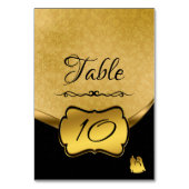 Golden Tischnummer (Vorderseite)