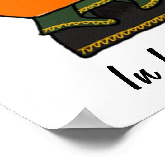 Golden Toad Memorial Poster (Ecke)