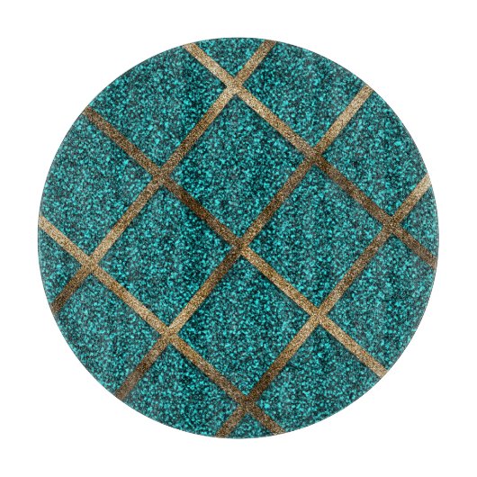 GOLDEN TOPAZ GEMSTONES CUTTING BOARD SCHNEIDEBRETT (Vorderseite)