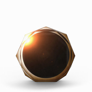 Golden Total Solar Eclipse Fotoblock
