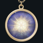 *~* Golden Totem Sacred Geometry Light Rays Eye Vergoldete Kette<br><div class="desc">Gold plattiert - JEWELRY MIT ABSICHT (R) - Energetisch Enhanced Juwelier. Heiliges geometrisches Dreieck Mandala & 3. Auge plus Licht- und Energiebalken. Seit 2001 habe ich als beruflicher spiritueller Energieheiler den Power der HeilAbsicht gelernt, entwickelt und genutzt. Alle meine JEWELRY WITH INTENTION (R) tragen die heilende Energie der positiven Manifestation....</div>