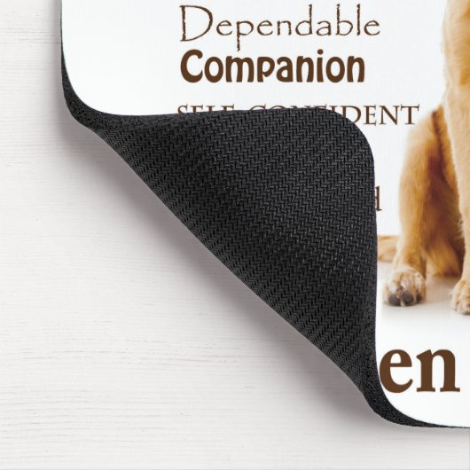 Golden Tracks Mousepad (Ecke)