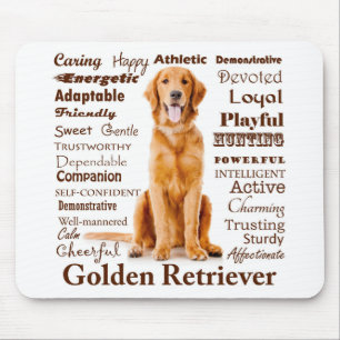 Golden Tracks Mousepad