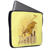 Golden Trader Laptopschutzhülle (Vorne Rechts)