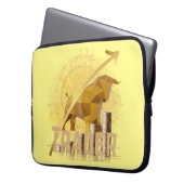 Golden Trader Laptopschutzhülle (Vorderseite Links)