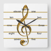 Golden Treble Clef