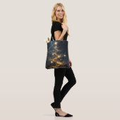 Golden Tree Glam Holiday Tote Bag Tasche (Am Model)