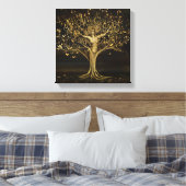 Golden Tree Goddess Leinwanddruck (Insitu (Schlafzimmer))
