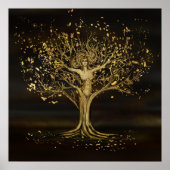 Golden Tree Goddess Poster (Vorne)