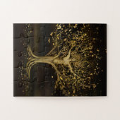 Golden Tree Goddess Puzzle (Horizontal)