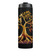 Golden Tree Hydration Wasserflasche Thermosbecher (Vorderseite)