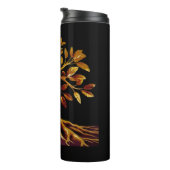 Golden Tree Hydration Wasserflasche Thermosbecher (Nach rechts gedreht)