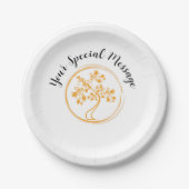 Golden Tree of Life Survivor Party Paper Teller (Vorderseite)