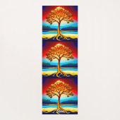 Golden Tree of Life Yoga Mat Yogamatte (Rückseite)