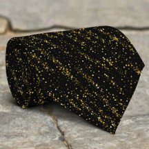 Golden Triangle Dots Black Background Shiny Luxus