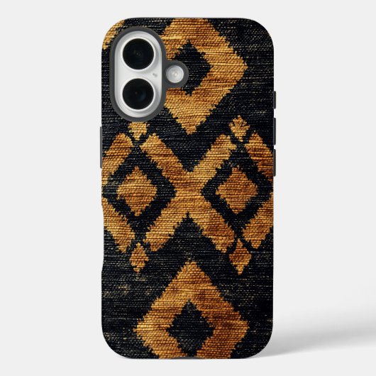 Golden Tribal Boho Phone Case (Rückseite)