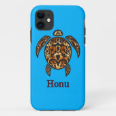 Golden Tribal Hawaiian Sea Turtle Case-Mate iPhone Case-Mate iPhone Hülle (Rückseite)