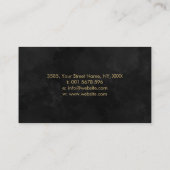 Golden Triple Moon - Baum des Lebens Visitenkarte (Rückseite)