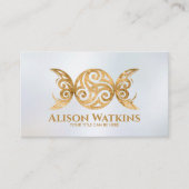 Golden Triskele - Triple Moon Visitenkarte (Vorderseite)